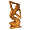 Статуэтка из дерева "Фигура девушки"