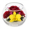 орхидеи и розы в стекле 03_23